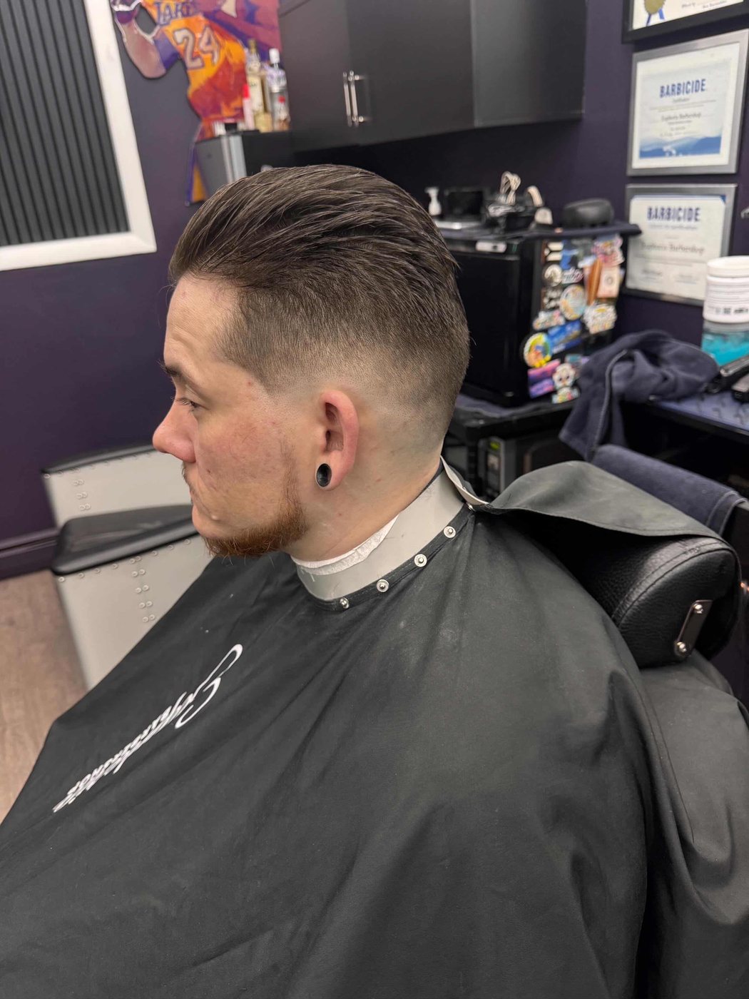 Sharp fade — Euphoria Barbershop
