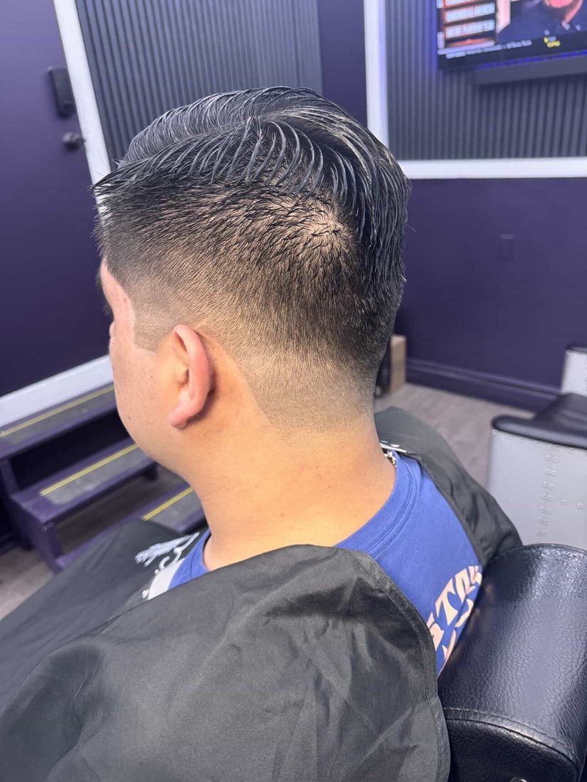 Fresh cut at Euphoria Barbershop