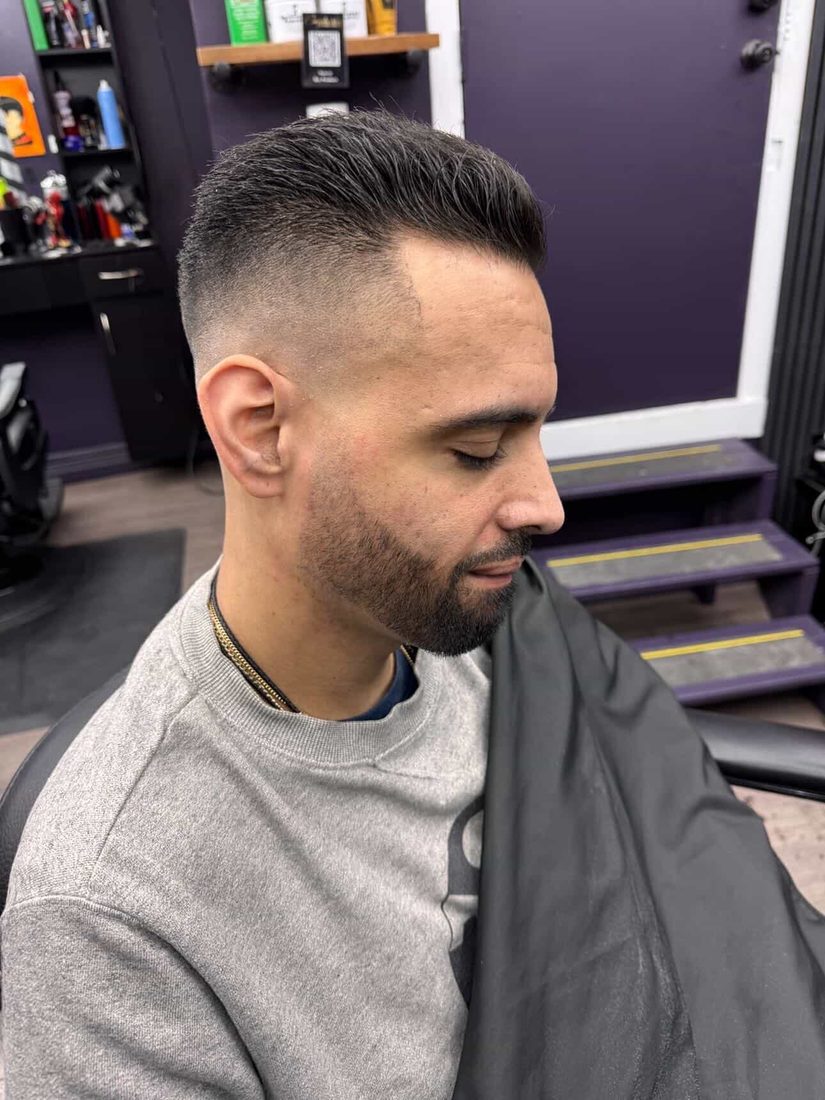 Sharp cut detail — Euphoria Barbershop