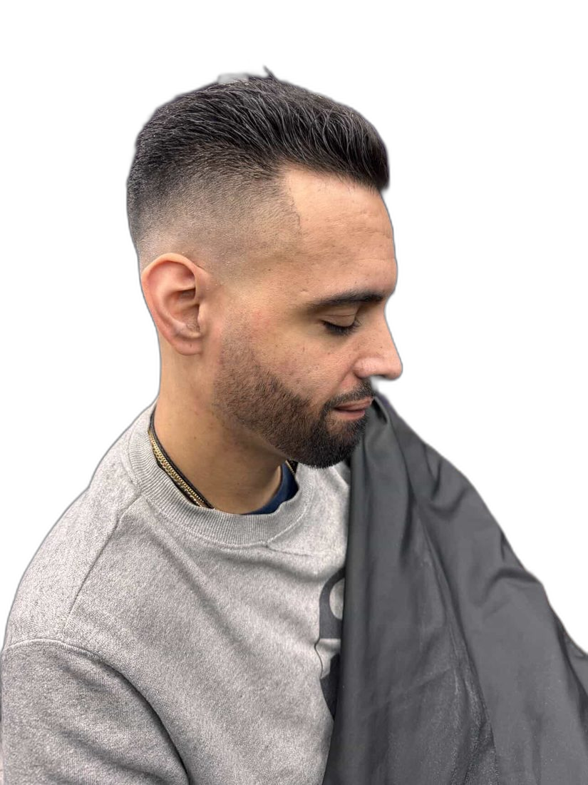 Sharp cut detail — Euphoria Barbershop